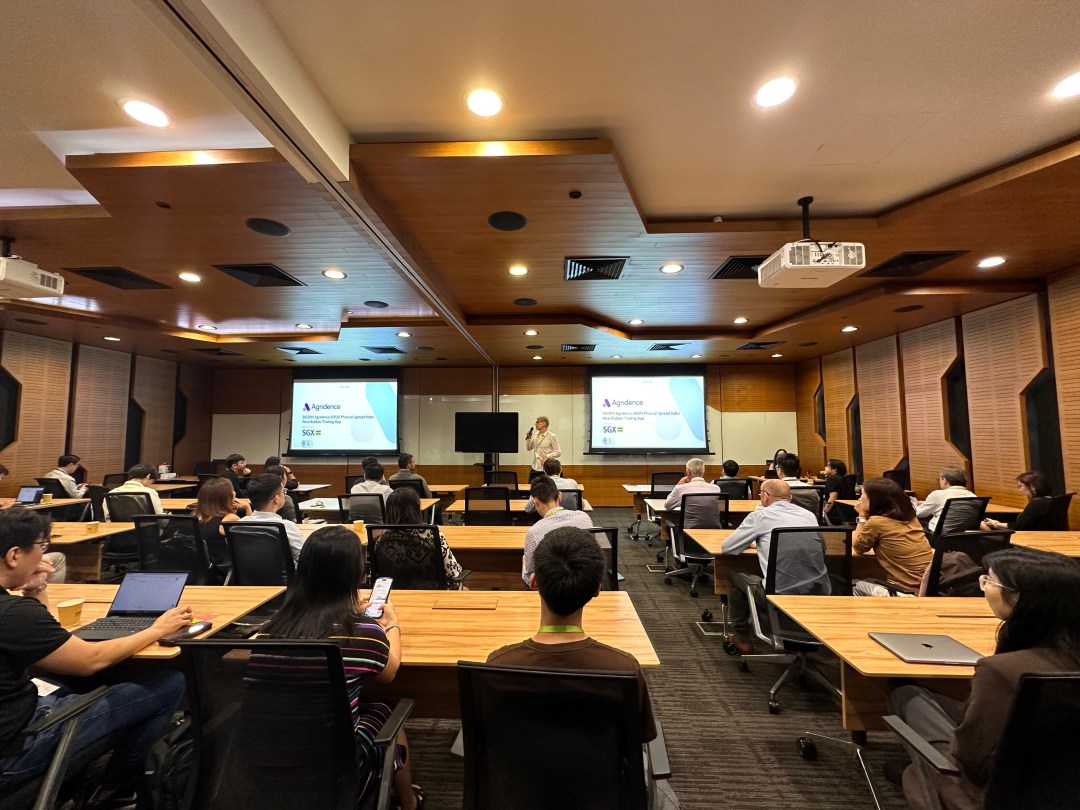 SGX and Agridence Introduce Groundbreaking SICOM SIR20 Physical Spread Index for Natural Rubber Alongside Exciting New App Updates — Agridence press release